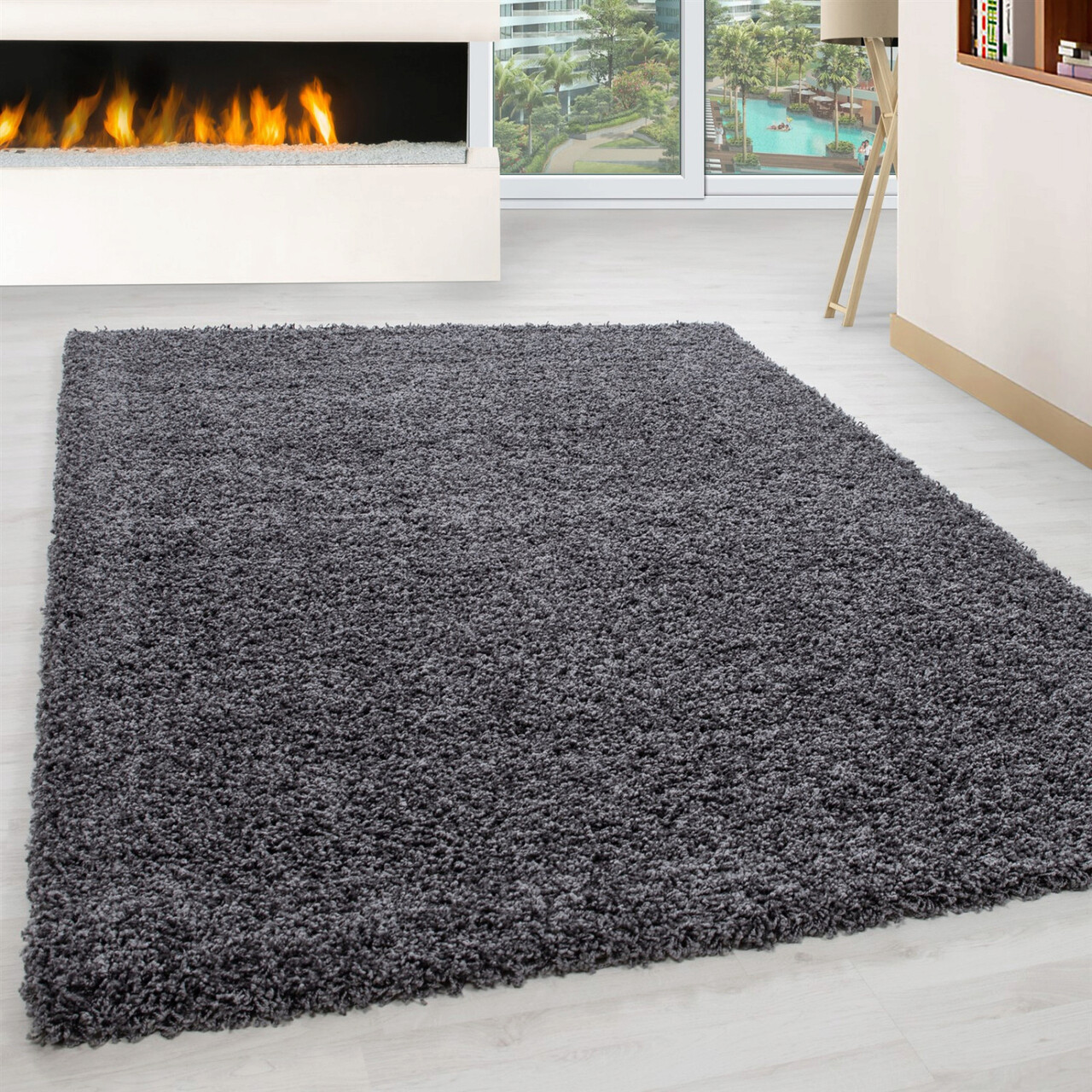 Covor, Life 1500 v2, 120x170 cm, Gri inchis - imagine 7
